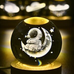 Crystal Lamp - Astronaut Edition